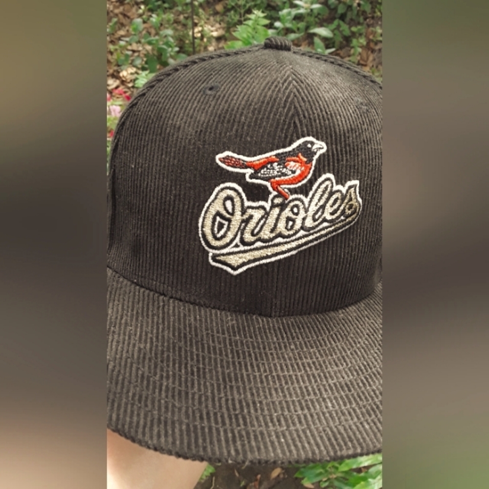 New Era Black 59FIFTY Baltimore Orioles Cap 7 3/4"